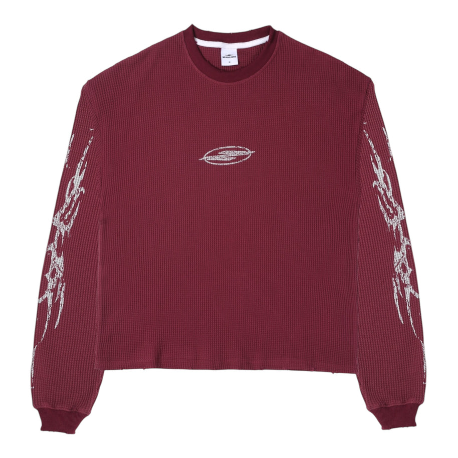 No Feelings Flame Thermal Burgundy