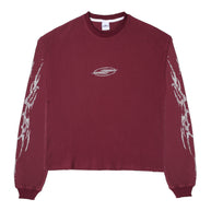 No Feelings Flame Thermal Burgundy