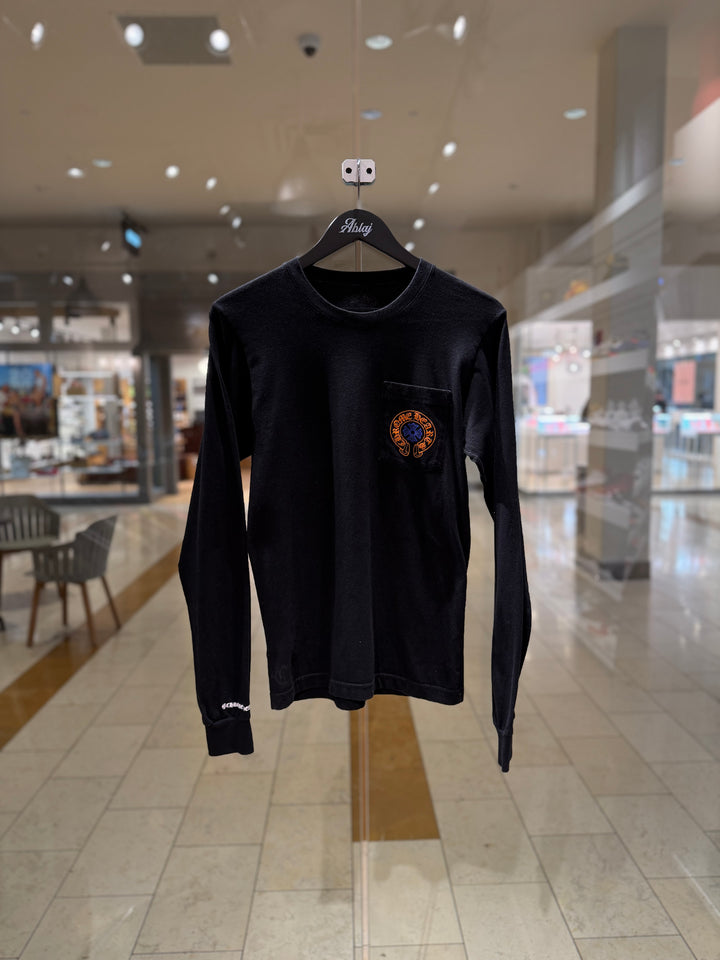 Chrome Hearts Orange &amp; Blue Staff Longsleeve (PREOWNED)