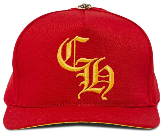Chrome Hearts Baseball Hat 'Red/Yellow'