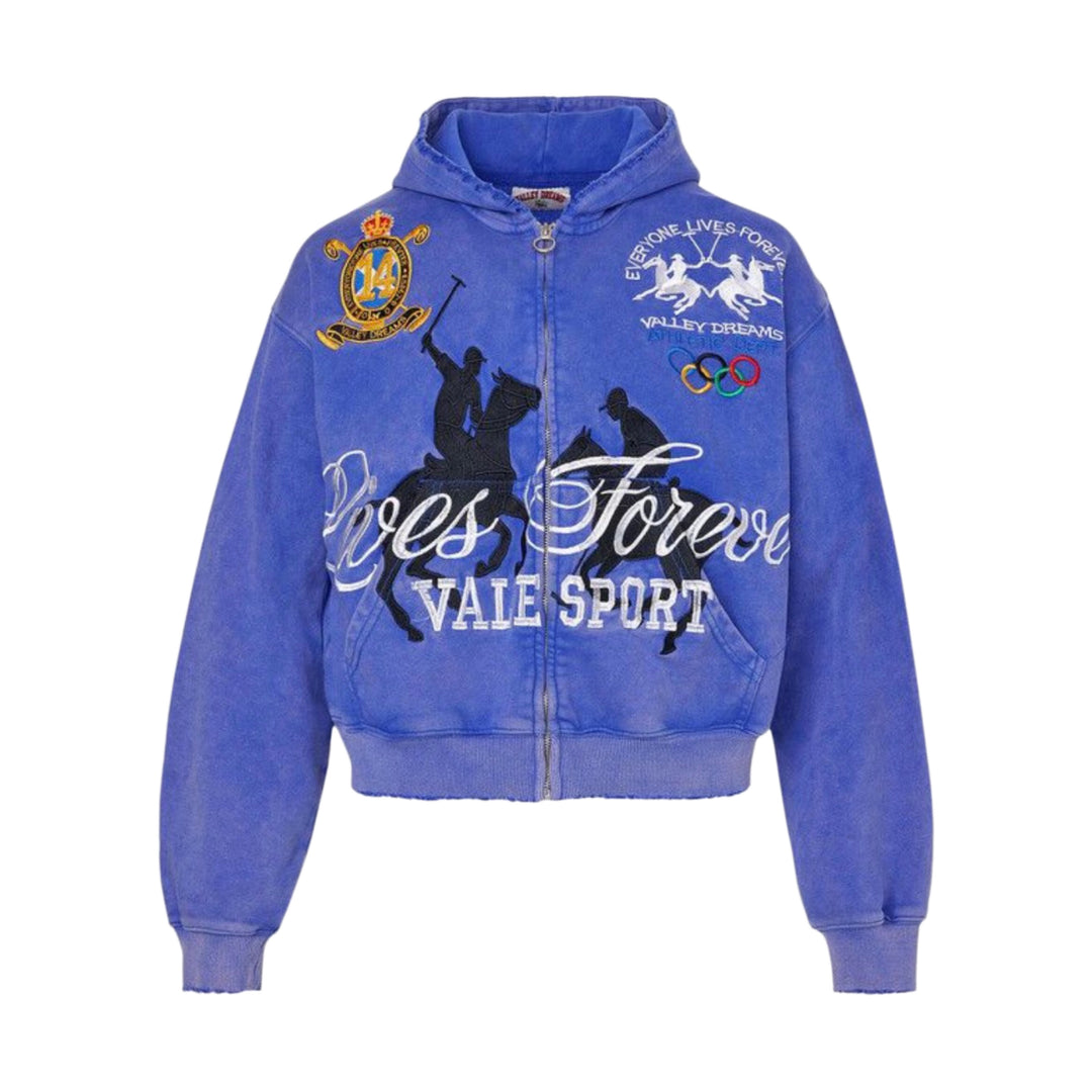 Vale Forever Schwab Zip Up Hoodie