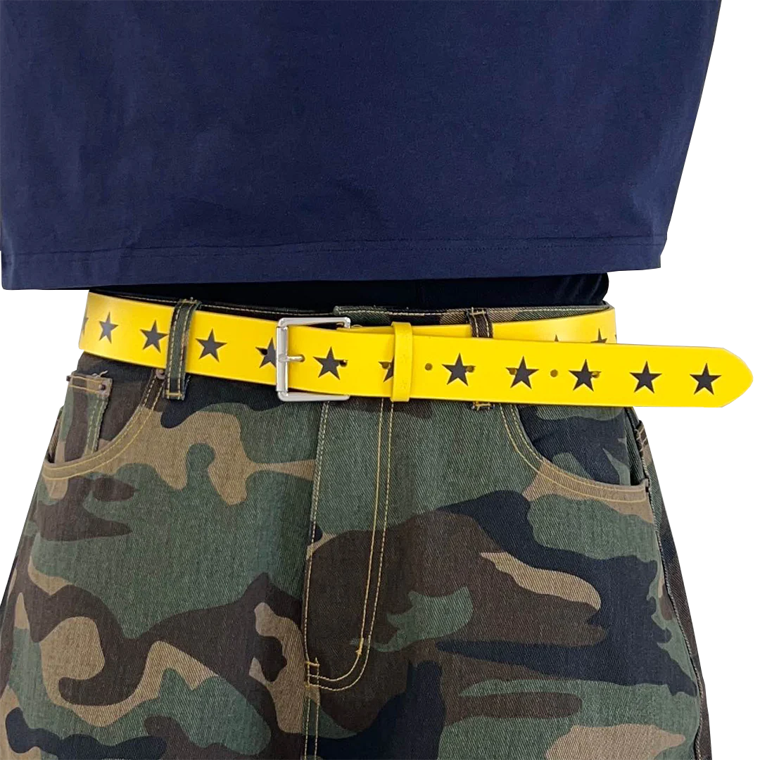 imHappyPromise Yellow Star Belt