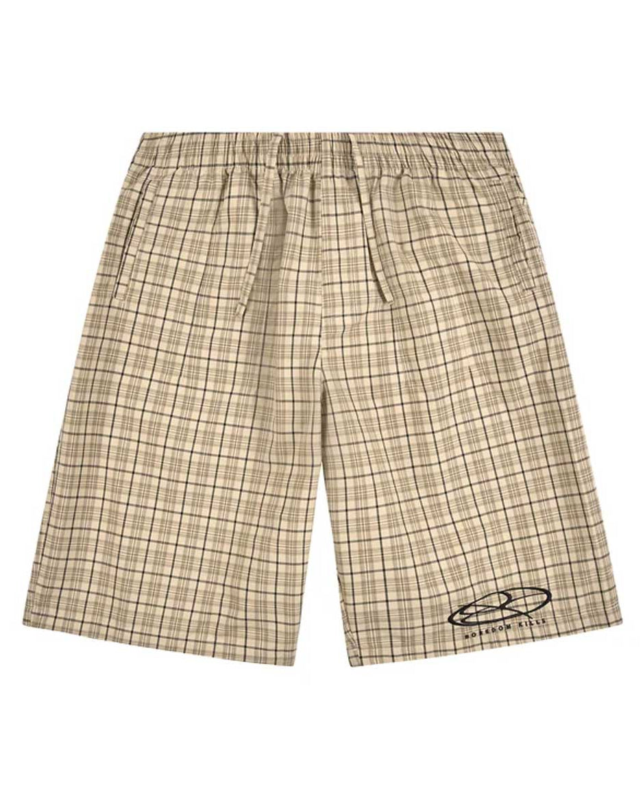 Boredom Kills Lounge Shorts (Cream)