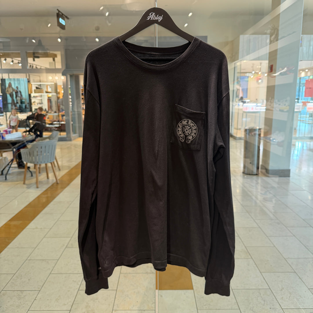 Chrome Hearts Staff Black/Silver L/S (PREOWNED)
