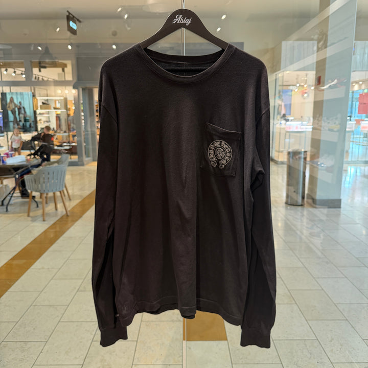 Chrome Hearts Staff Black/Silver L/S (PREOWNED)