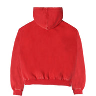No Feelings Red Oct 4PF Zip Up Hoodie