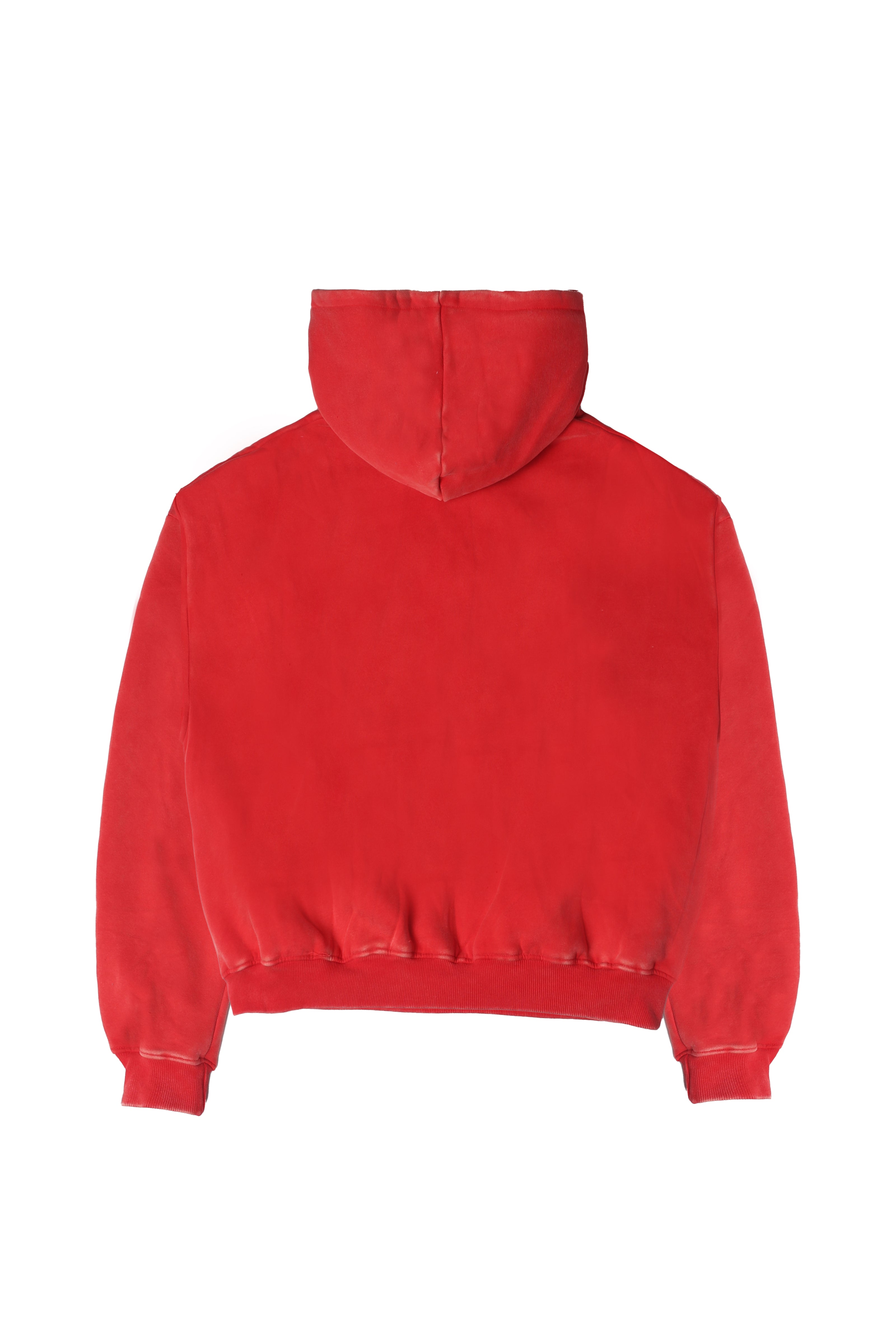No Feelings Red Oct 4PF Zip Up Hoodie