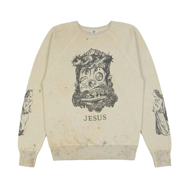 Takashi Murakami x SAINT M×××××× Jesus Crewneck