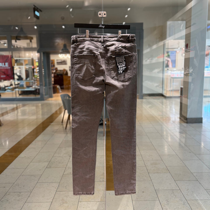 KSUBI Grey Chitch Denim (PREOWNED)