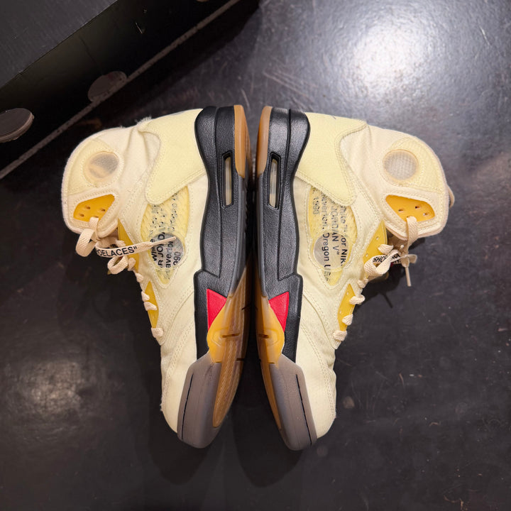 Jordan 5 Retro Off-White Sail (PREOWNED)