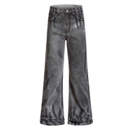 Undeveloped Grey Vintage Flare Denim