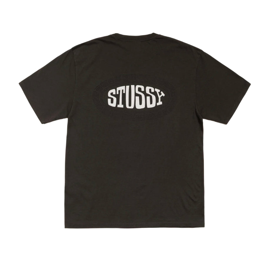 Stussy Oval Tile Tee Black