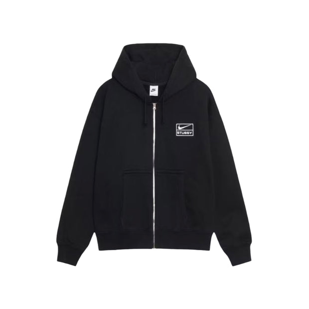 Stussy x Nike Stone Washed Black Zip & Sweat Set (FW25)