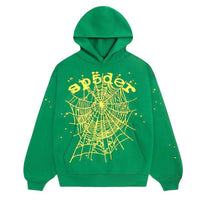 Sp5der Star OG Web V2 Hoodie “Slime Green”