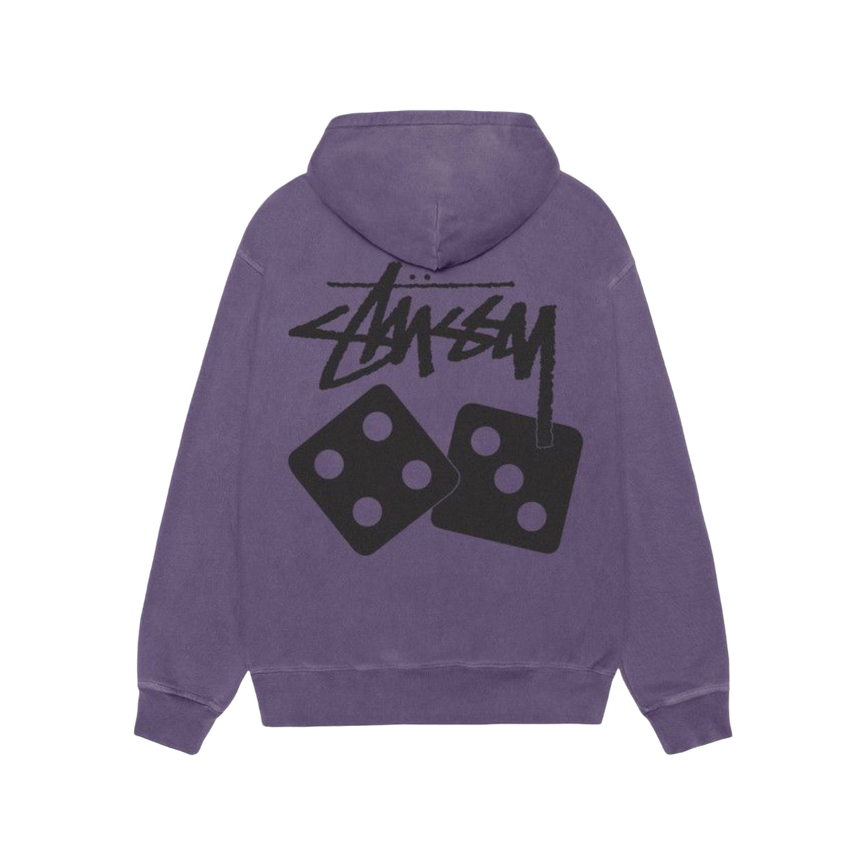 Stussy Dice Dyed Hoodie Grape