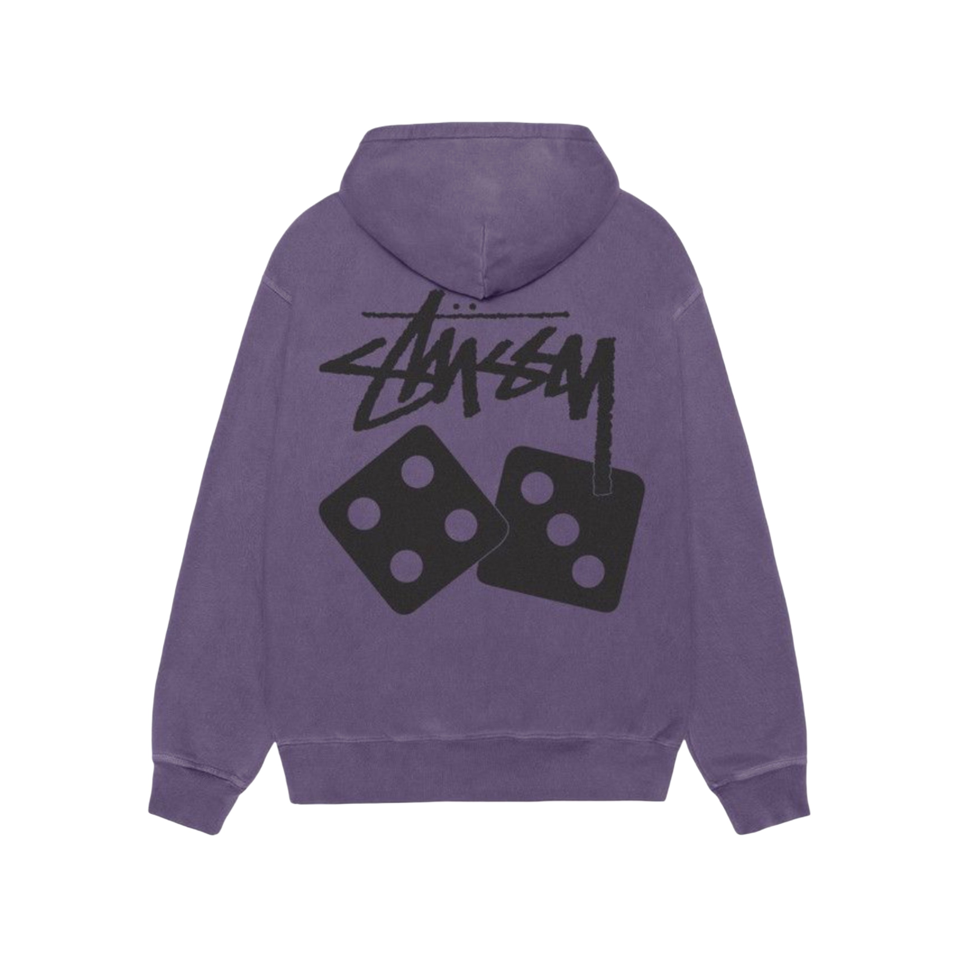 Stussy Dice Dyed Hoodie Grape