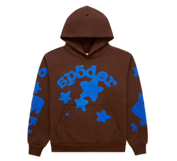 Sp5der Beluga Brown Hoodie