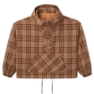 Hidden Season Plaid Windbreaker