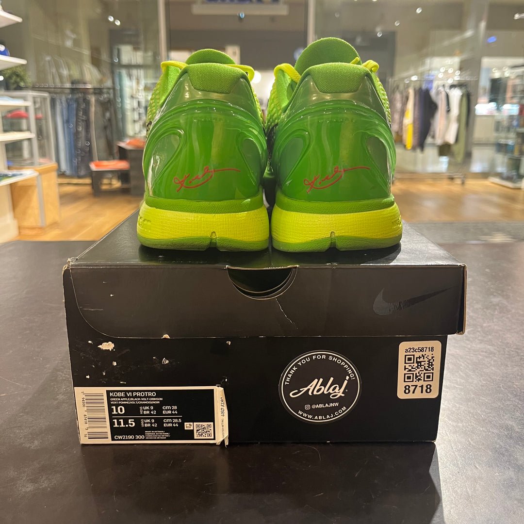 Nike Kobe 6 Protro Grinch (PREOWNED)