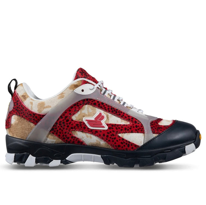 Sicko Hiking Shoes Diamond Red Cheetah