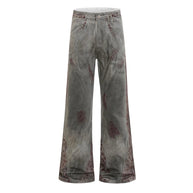 Undeveloped Bloodstain Flare Denim