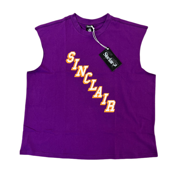 Sinclair Hockey Muscle Tee Purple