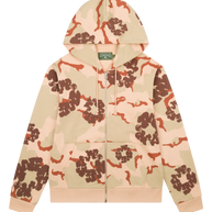 Denim Tears Tan Camo Cotton Wreath Zip Up