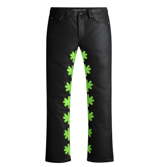 LOST SHDWS Wax Pant Slime Green