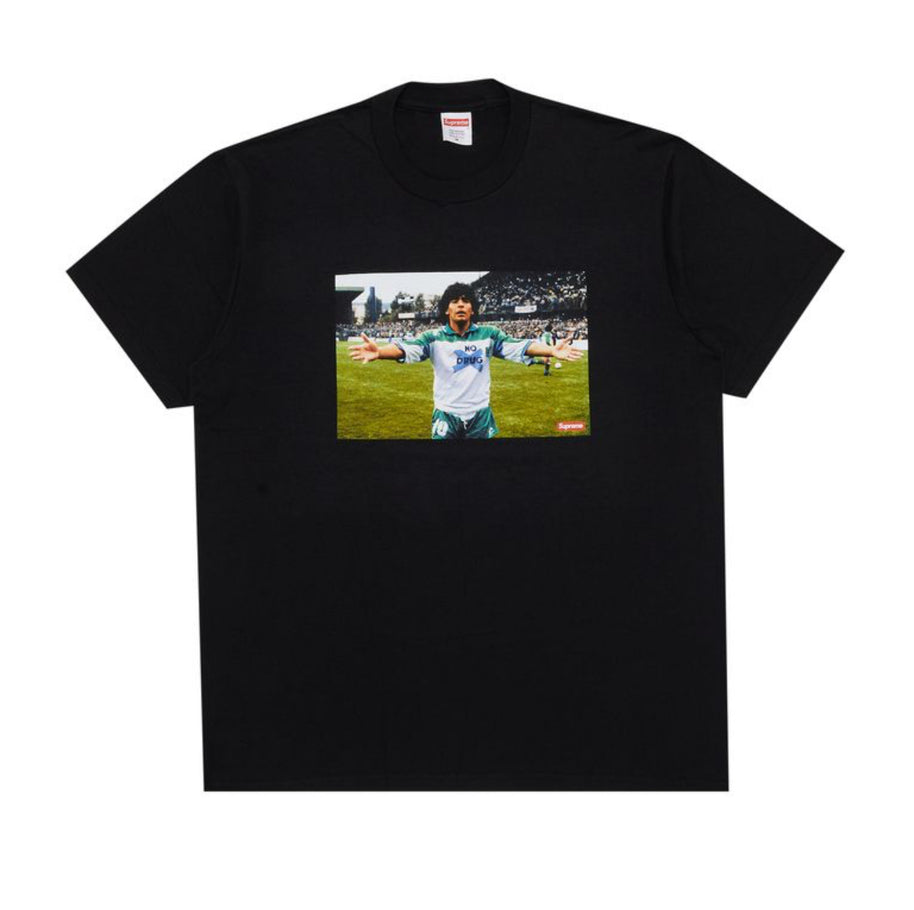 Supreme Maradona Tee Black