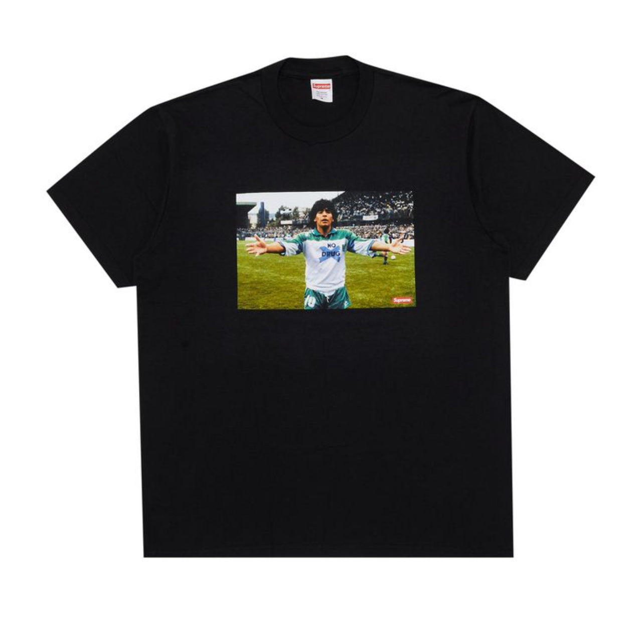 Supreme Maradona Tee Black