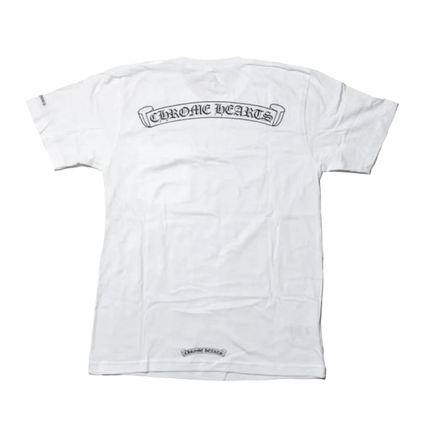 Chrome Hearts Scroll Logo T-shirt White