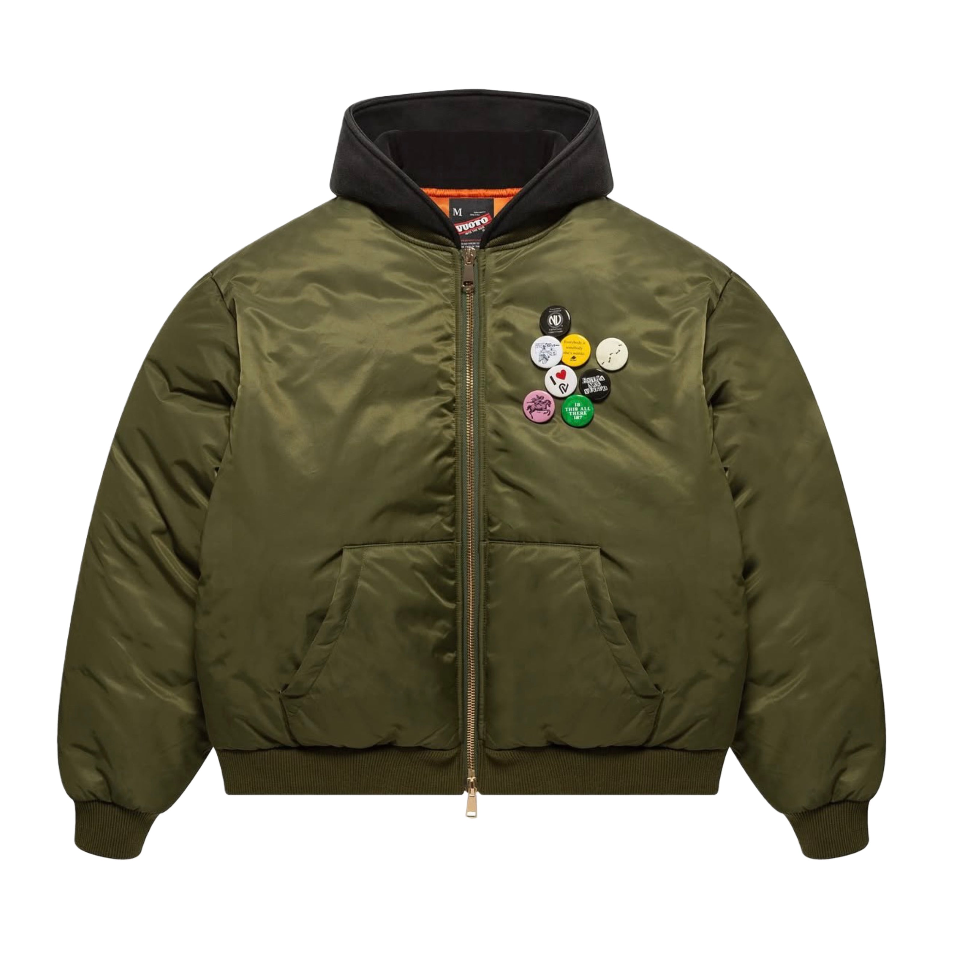 Vuoto Hooded Nylon Bomber