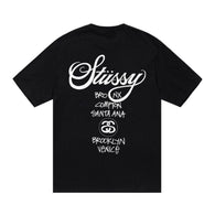 Stussy Black World Tour Tee