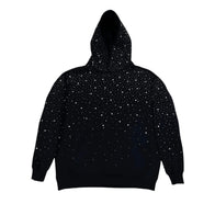 Vybes Rhinestones Galaxy Hoodie