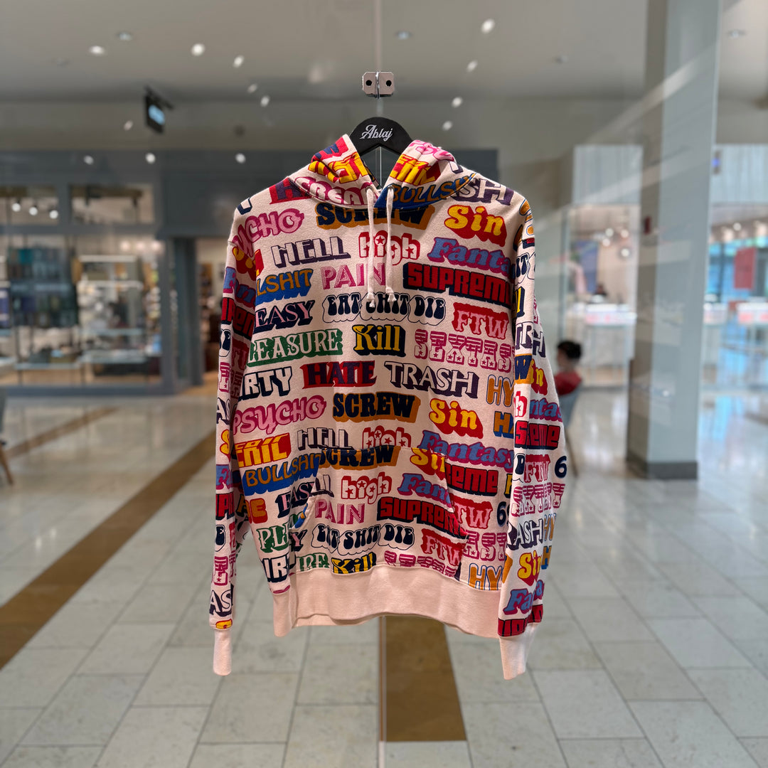 Supreme Hysteric Glamour Text Hoodie (PREOWNED)