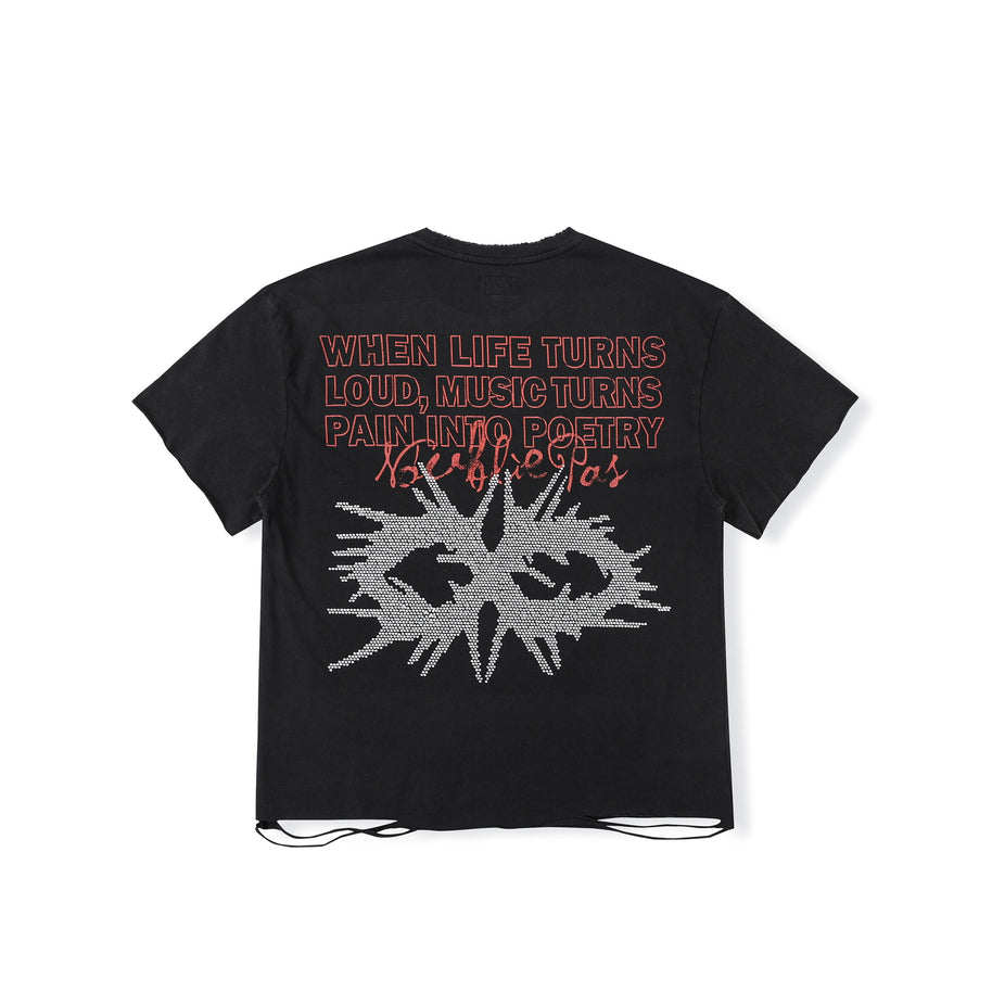 N'oublie Pas Black Telephone Tee