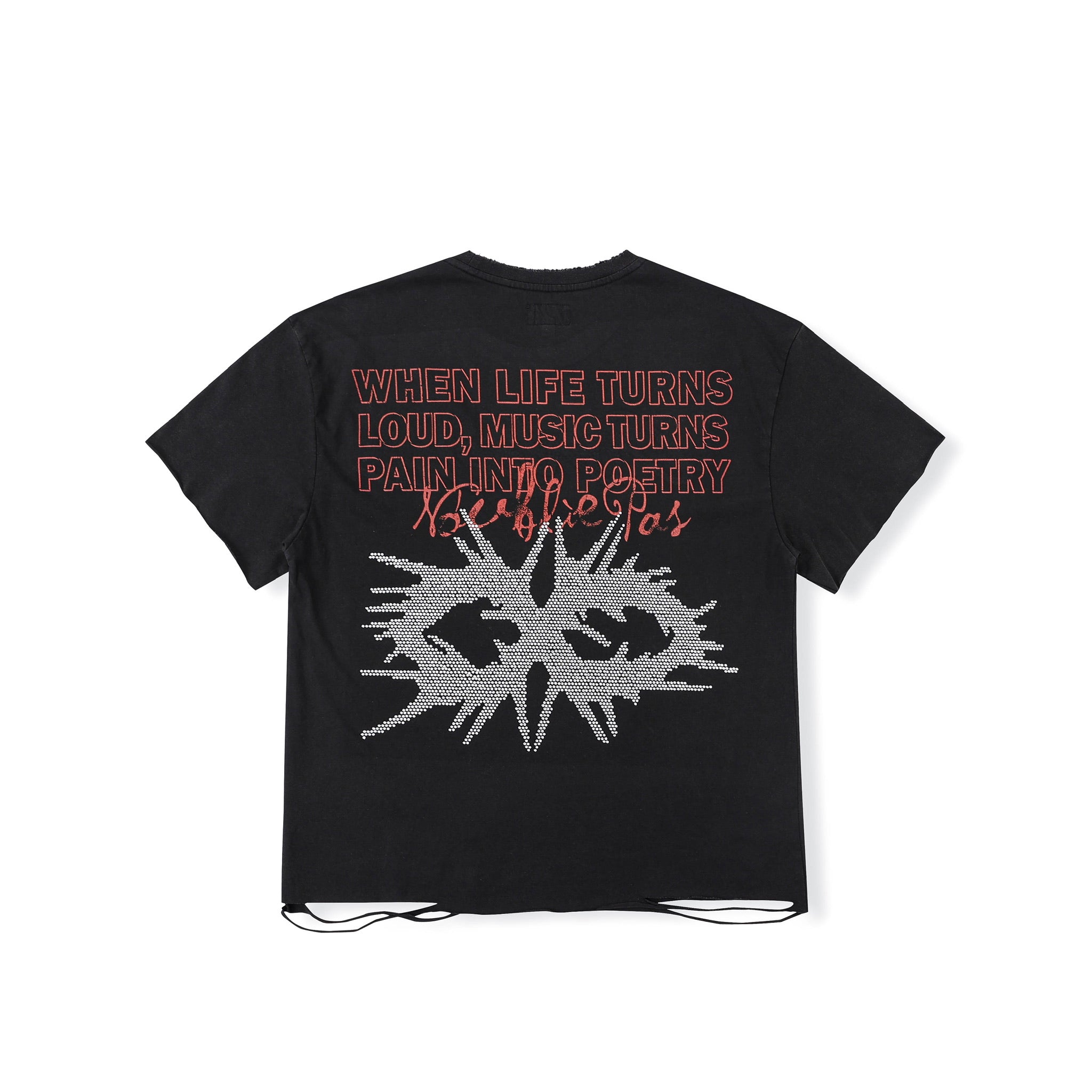 N'oublie Pas Black Telephone Tee