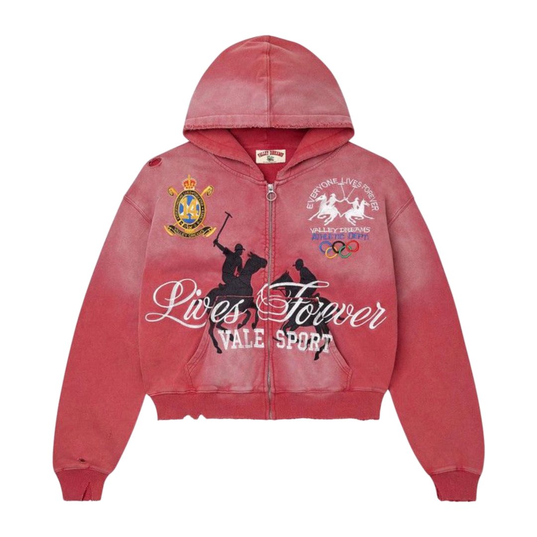 Vale Forever Rockefeller Zip Up Hoodie