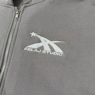 Ablaj Studios Concrete Zip up Hoodie