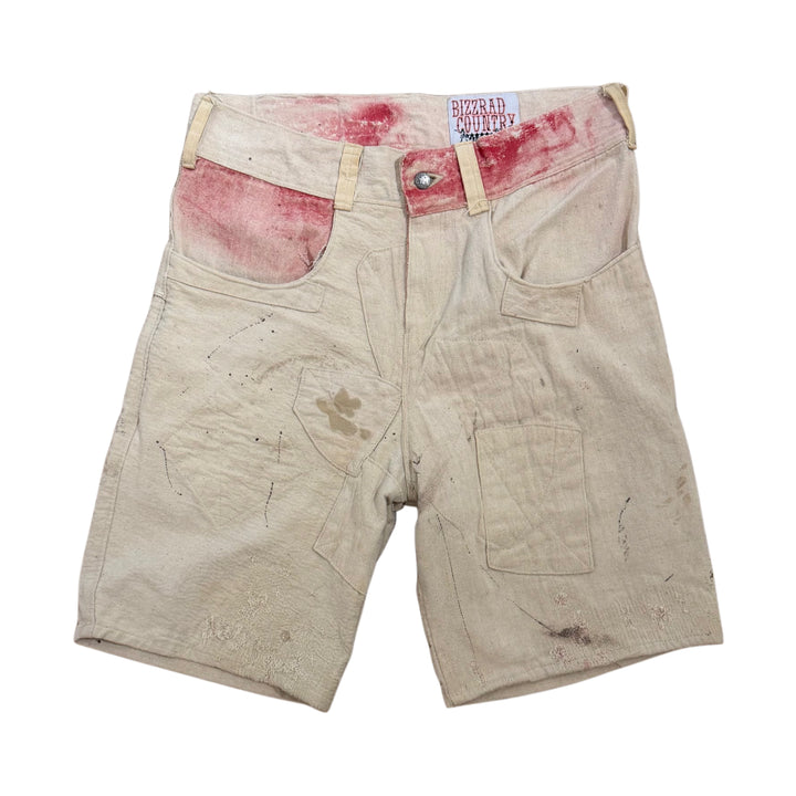Bizzrad Country Patch Khaki Shorts