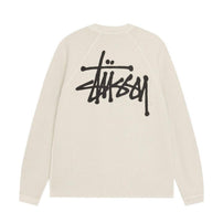 Stussy Raglan Thermal Longsleeve Bone