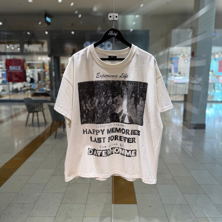 Daven Homme Happy Memories Tee White (PREOWNED)