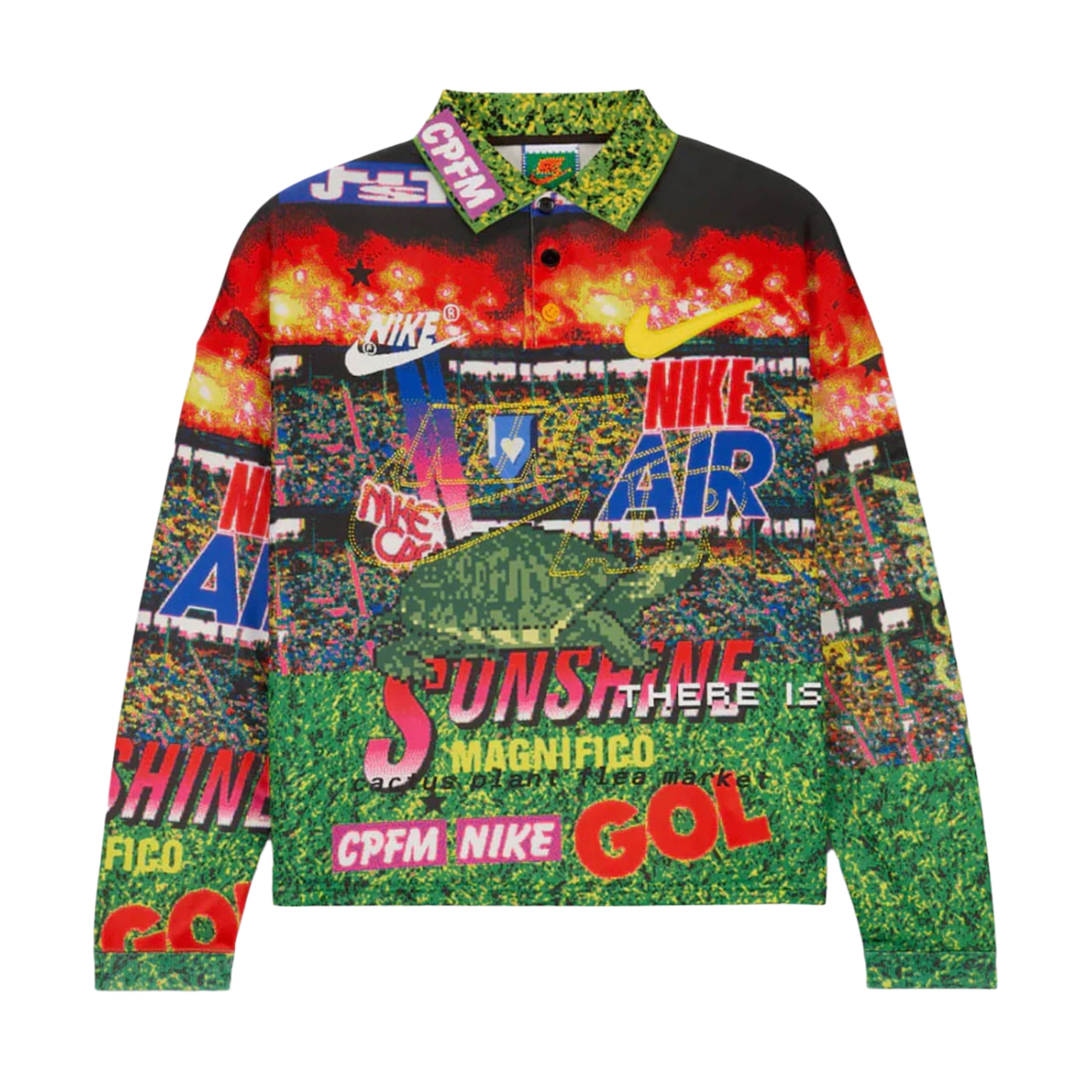 Cactus Plant Flea Market x Nike Polo Longsleeve Multicolor