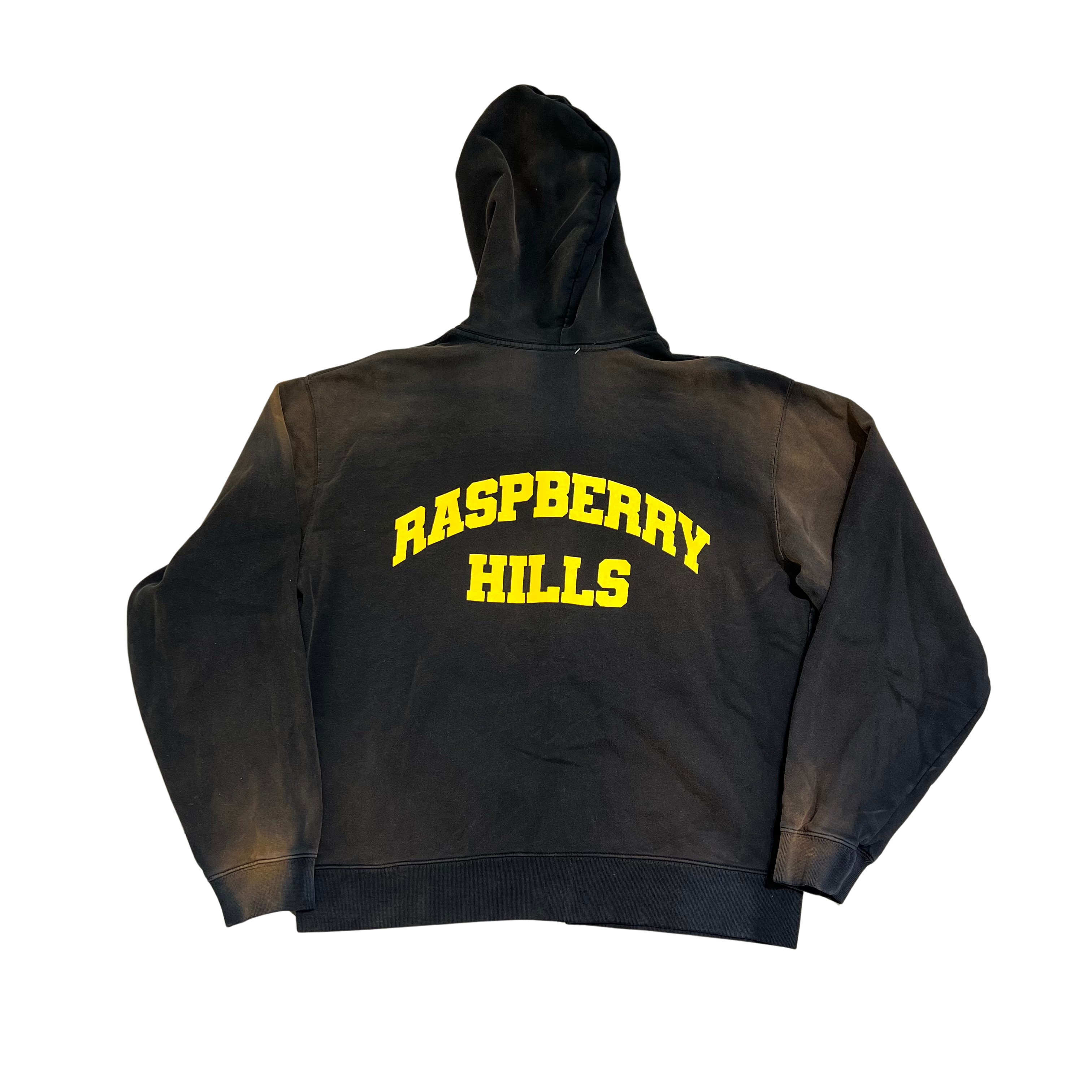 GV GALLERY WASHED BROWN ZIP UP HOODIE (ABLAJ EXCLUSIVE)