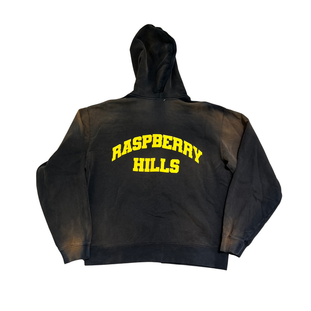 GV GALLERY WASHED BROWN ZIP UP HOODIE (ABLAJ EXCLUSIVE)