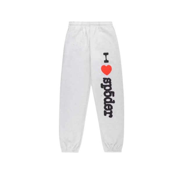 SP5DER Grey Souvenir Sweatpants