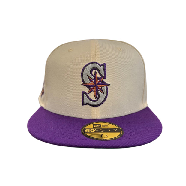 Seattle Mariners 30th Anniversary Patch Cream/Purple Green