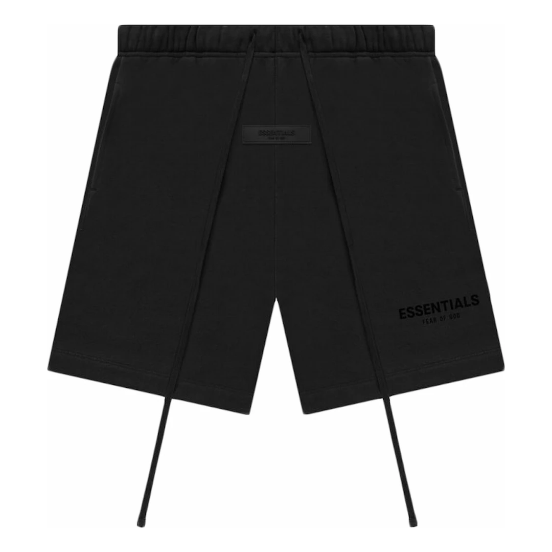 Essentials Stretch Limo Black Felt Hit Shorts