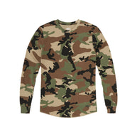 Corteiz Thermal Longsleeve Woodland Camo