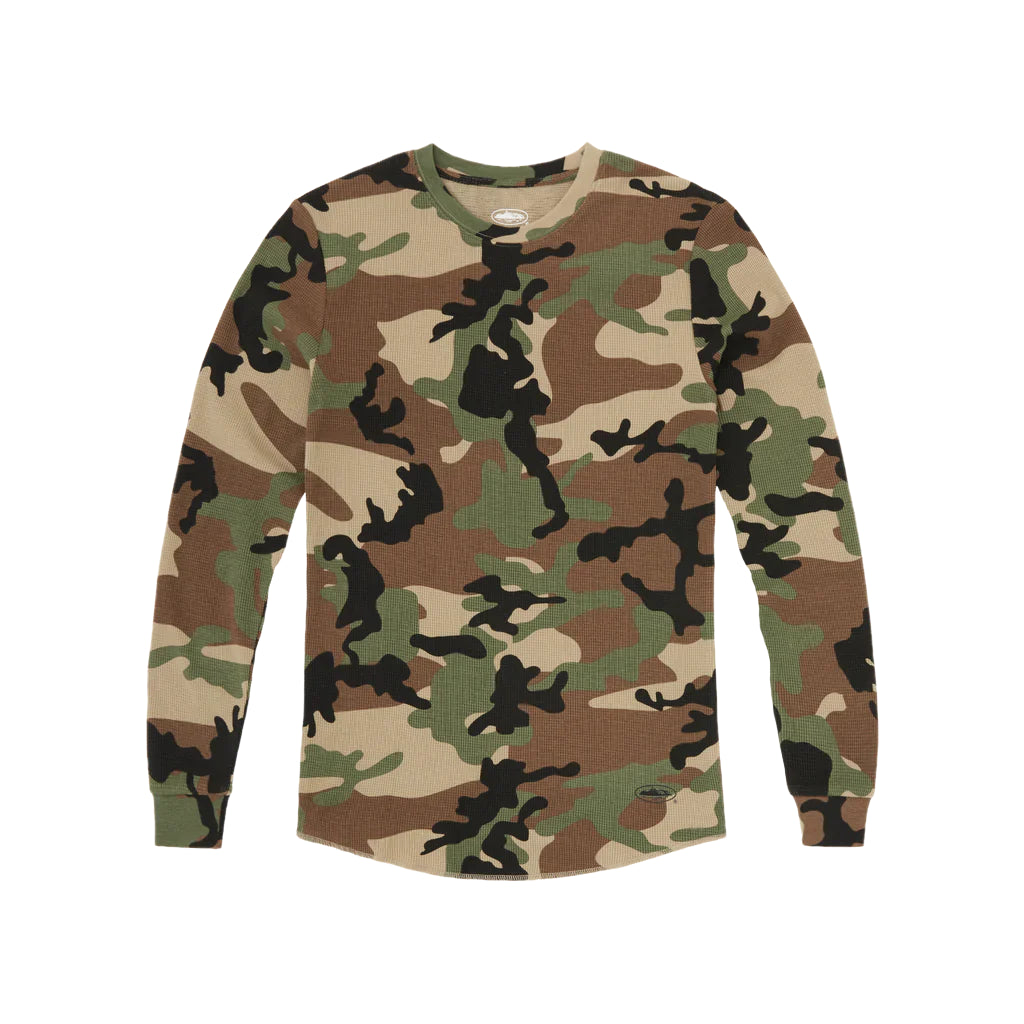 Corteiz Thermal Longsleeve Woodland Camo